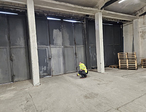 Výměna vratové soustavy na středisku v Tcuhořicích